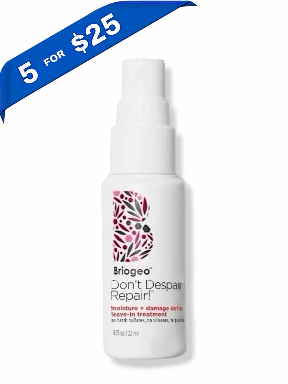 ⚡️ Briogeo
Don't Despair, Repair! Leave-In Hair Treatment Mini Spray 22ml